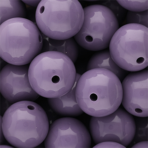 DQ Perline in acrilico 18 mm lucido Purple haze 18-3718 TCX