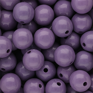 DQ Perline in acrilico 12 mm lucido Purple haze 18-3718 TCX