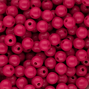 DQ Perline in acrilico 8 mm lucido Fuchsia 17-2031 TCX