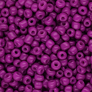 Perline di vetro rocailles 6/0 (4mm) viola