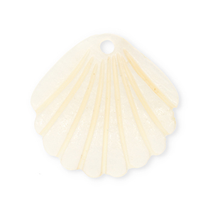 Pendenti di conchiglia prodotti speciali conchiglia di capesante bianco
