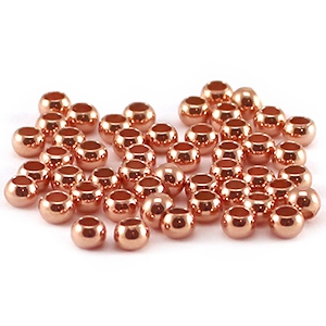 Schiaccini DQ 3mm oro rosa