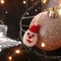 Qui vedi come creare simpatici addobbi per l'albero di Natale