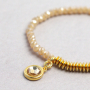 Con i ciondoli lettere di metallo DQ crei bellissimi braccialetti e orecchini personalizzati 