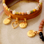 Con i ciondoli lettere di metallo DQ crei bellissimi braccialetti e orecchini personalizzati 