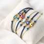 Crea braccialetti con le nuove perline di vetro 'occhio di Allah':
