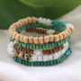 Inizia a creare bellissimi braccialetti con perline di legno
