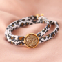 Crea simpatici elastici per capelli e braccialetti con nastro elastico cucito con stampa leopardo