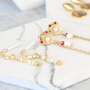 Questi orecchini alla moda puoi crearli con i componenti in metallo DQ e acciaio inossidabile: