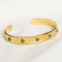 Stupendi anelli e bracciali in acciaio inox con pietra naturale!