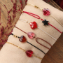 Questi fantastici braccialetti li puoi creare con le nuovissime perline sfaccettate fashion: