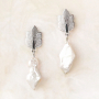 Ecco come realizzare in modo facile e veloce degli orecchini con i componenti in acciaio inox: 
