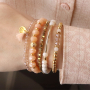 Idee creative per realizzare braccialetti con le perline sfaccettate  