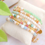 Creare eleganti e preziosi bracciali con le perline giada 