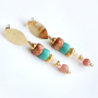 Come realizzare gioielli di tendenza con le perline in ceramica greca DQ gold spot