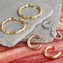 Idee creative per catene a rol&ograve; con Crystal Glass e orecchini in ottone