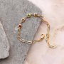 Idee creative per catene a rol&ograve; con Crystal Glass e orecchini in ottone