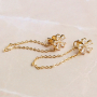 Idee creative per catene a rol&ograve; con Crystal Glass e orecchini in ottone