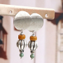 Idee creative per orecchini con perline e ciondoli in metallo