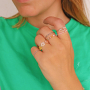 Ecco come creare anelli con perline di zirconia