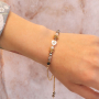 Idee creative per bracciali con perline di vetro a rondella