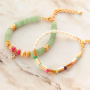 Ecco come creare una collezione di bracciali con perline in pietra naturale