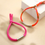 Libera la tua creativit&agrave; con il nastro elastico cucito in stile Ibiza e le perline in acciaio inossidabile tubo  