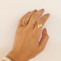 Idee creative con anelli in acciaio inossidabile