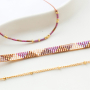 Gioielli minimalisti con Miyuki delicas
