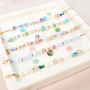 Come incorporare le perline in pietra naturale in bracciali alla moda