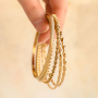 Mixa e abbina bracciali bangle in acciaio inossidabile