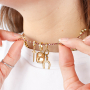 Idee scintillanti con pietre strass Hotfix e catena di strass