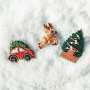 Mixa & abbina: spille natalizie in forme festive