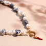 Tempo di ispirazione con perline in ceramica