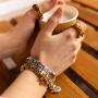 Novit&agrave;! Links-tessera bracciale per italiano singoli